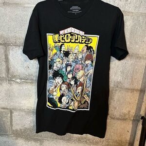 My hero academia vintage black men’s T-shirt size medium